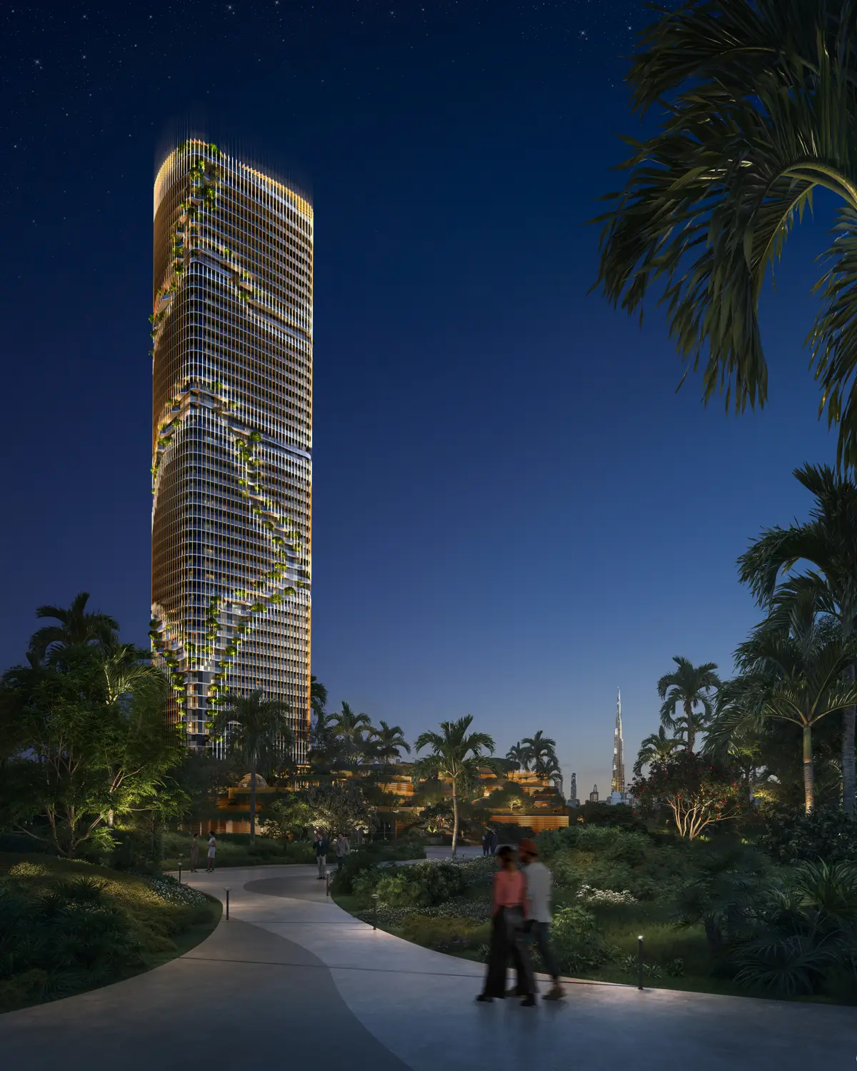 Kanyon by beyond night view