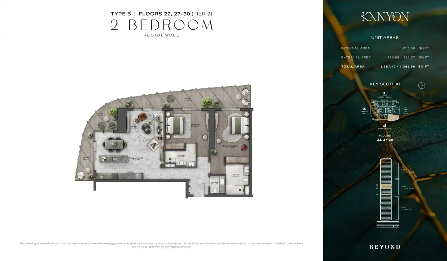 2 Bedroom Type B